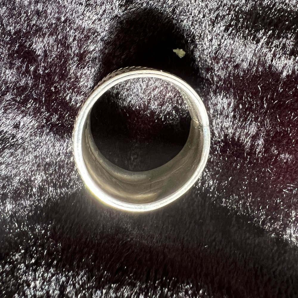 Sterling Silver Scroll Design Ring - image 3